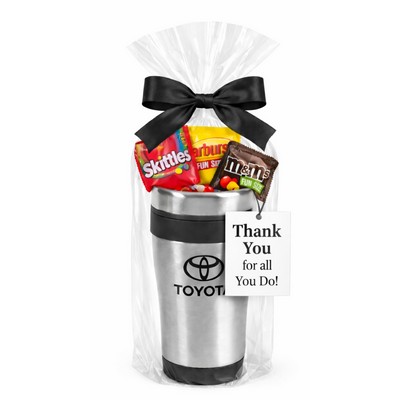 Branded Tumbler with Candy