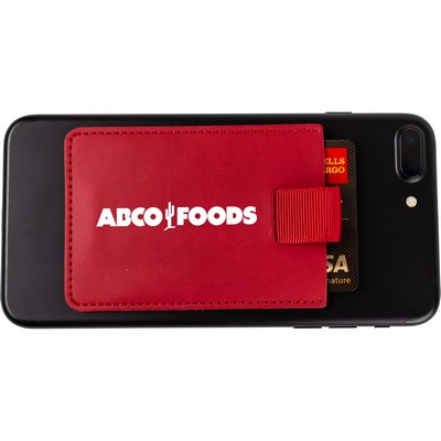 CardSafe Leather Cell Phone Wallet - RFID Blocker