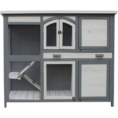 Wood Rabbit Hutch