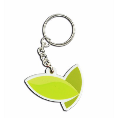 1" 2-D Pvc Key Tags