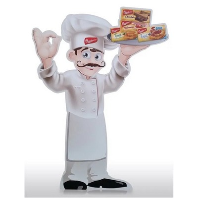 Custom Cardboard Cutout Stand Up|4' X 2'