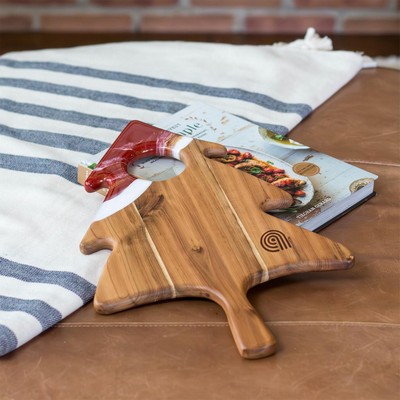 Christmas Tree Presentation Board 17" - Red