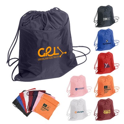 Trailblazer Poly Drawstring Bag