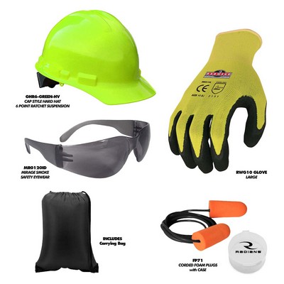 Radians® Deluxe Orange Construction Starter Kit with Bag