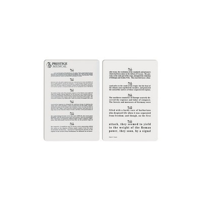 Prestige Medical - Jaeger Eye Chart