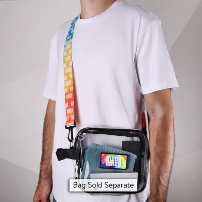 Overseas Direct Full Color Custom Bag Strap: Medium