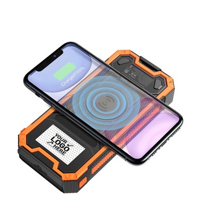 Solar Wireless Charger and Portable Power Bank