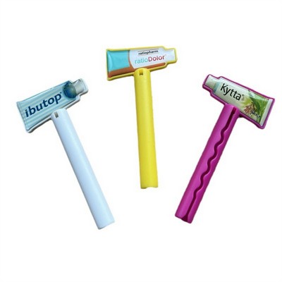 Double Sided Epoxy Dome Plastic Toothpaste Dispenser Extruder