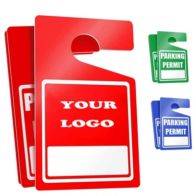 Plastic Hang Tag