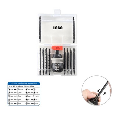 22-In-1 Multifunction Screwdriver Set
