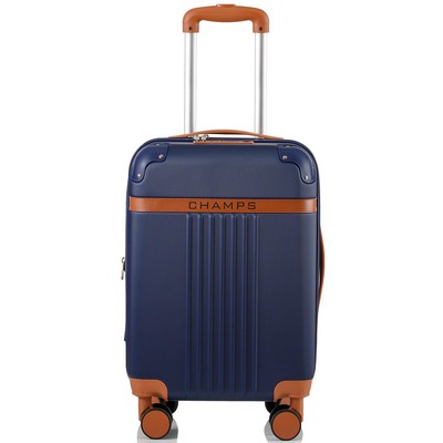 Champs Luggage Vintage Carry On Spinner Size 21" X 13.5