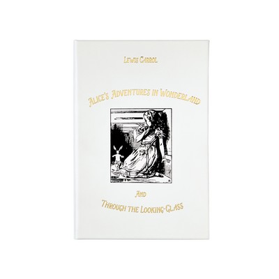 Alice in Wonderland Bonded Leather Book