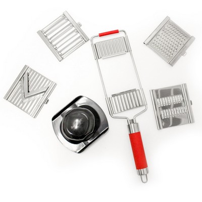 BergHoff Multi Slicer Pro Mandolin, Red