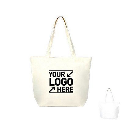 Single Shoulder Canvas Tote Bag