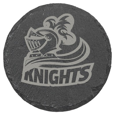 Round Slate Coaster