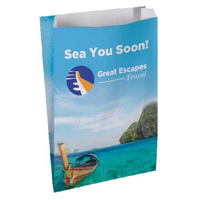 Full Color 2-Sided Merchant Paper Bags (9" x 13" x 2.5")