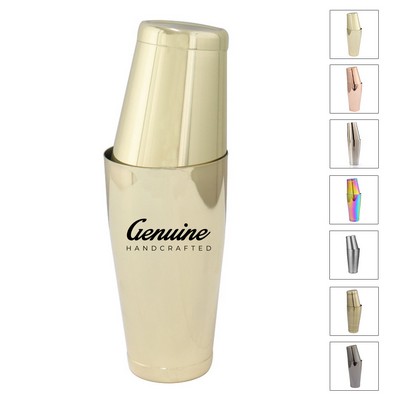 304 Stainless Steel Mirror Cocktail Shaker with Strainer