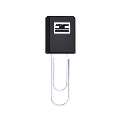 Patch Stationery Series - Notebook Shape PVC Custom Top Paper Clip Coated Clip Paper Clasp