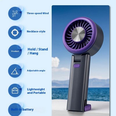 Portable Handheld Fans Rechargeable Cooler Desktop Fans