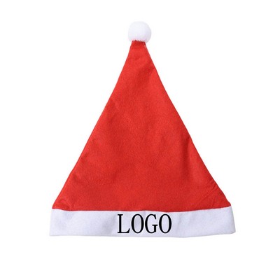 Unisex Santa Claus Christmas Hat, Non-Woven
