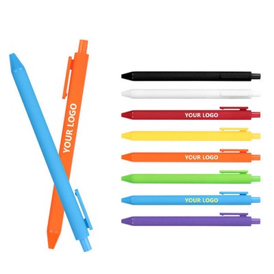Macaron-colored ballpoint pen