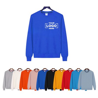 Unisex Crew Neck Long Sleeve Sweatshirt