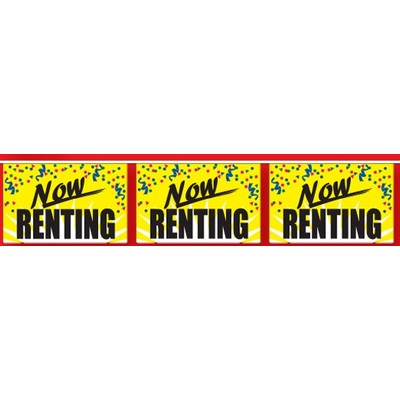 60' Confetti Collection Pennant (Now Renting)