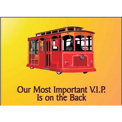 Cable Car Rectangle Photo Hand Mirror (2½"x3½")