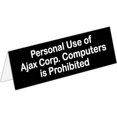 Tent Sign (Up to 100 Square Inch)
