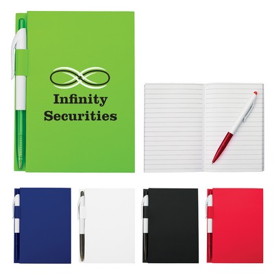 4" X 6" Notebook With Pen