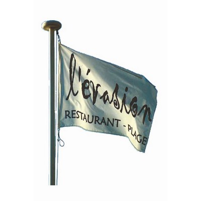 Flag Custom Screen Printed 2.5 x 4' 3 colors