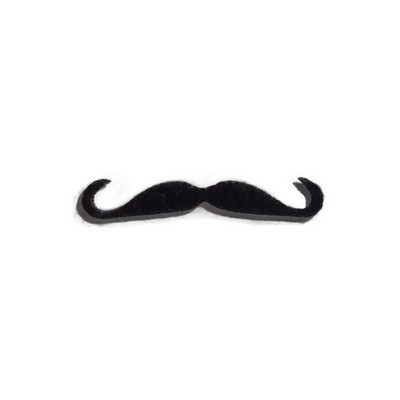 Faux Mustache w/Upturned Ends