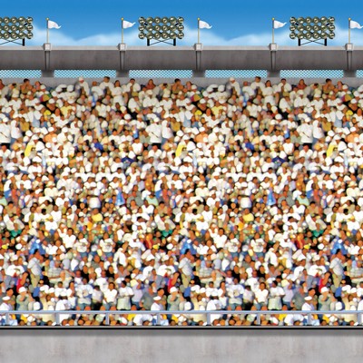 Upper Deck Stadium Backdrop
