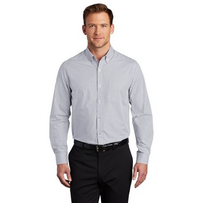 Port Authority ® Broadcloth Gingham Easy Care Shirt