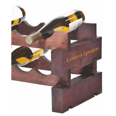Modularack® Stained Brown 24 Bottle Wine Collection Rack