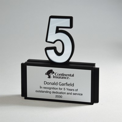 45 Years Anniversary Recognition Award (Black)