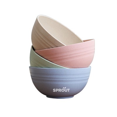 Wheat Straw Bowls-Ocean