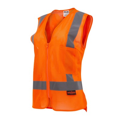 Radians® Black Bottom Economy Mesh Safety Vest