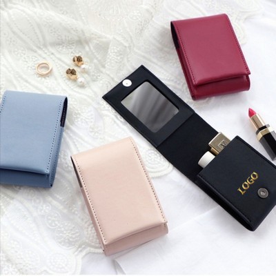 Lipstick Makeup Mirror Bag