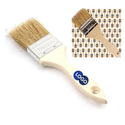 Natural Bristle Chip Paint Brushes