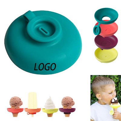 2-In-1 Silicone Ice Cream Stand
