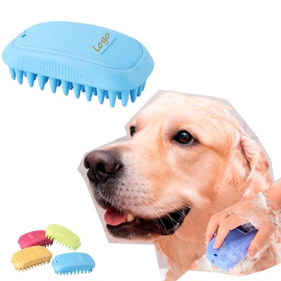 Silicone Pet Bath Brush