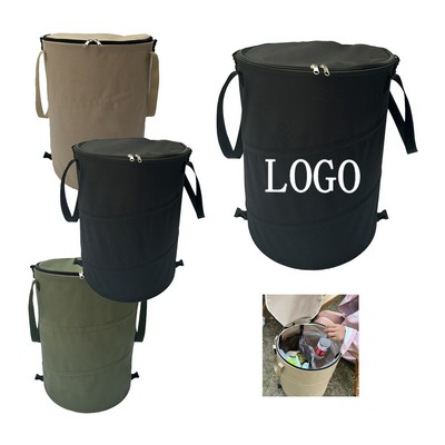 Collapsible Outdoor Oxford Trash Bin