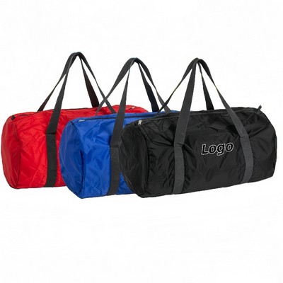 High-End Waterproof Nylon Foldable Duffel for Gym and Travel