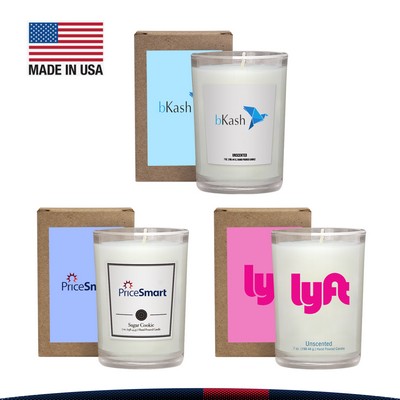 8 oz. Caprice Cardboard Gift Box Scented Tumbler Candle