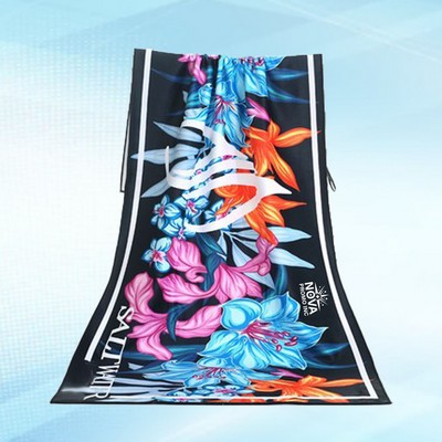 20 x 30-Inch Sublimation Microfiber Velour Golf Caddy Towel for High-Performance and Style
