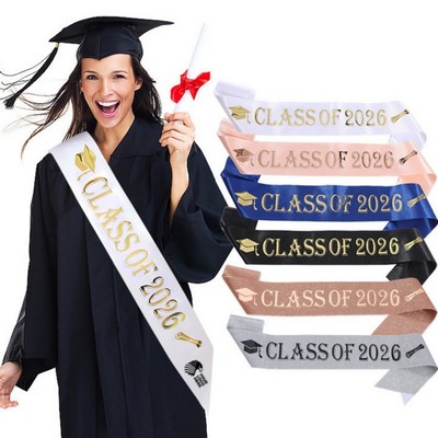 Graduation Senior Sash Graduate