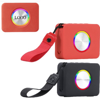 Waterproof Wireless Bluetooth Speaker With RGB Light