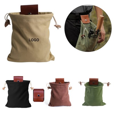 Canvas Outdoor Foraging Bag