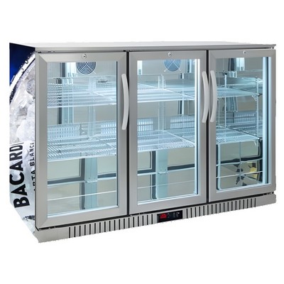 320L Stainless Steel Bar Fridge